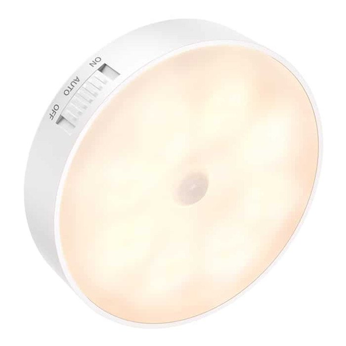 Hoco HX17 – 3000K warm yellow light on