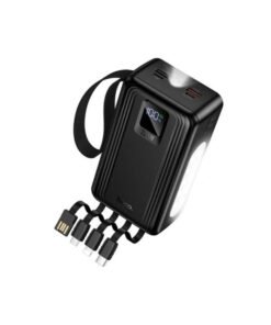 Hoco J173A – side view with built-in cables
