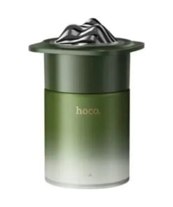 Hoco ZP53 Tea – dark-green cylindrical holder with sculpted lid
