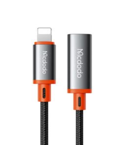 Mcdodo CA-1440 – front view of Lightning and USB-C connectors