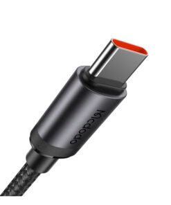 Mcdodo CA-4410 – USB-C connector with LED charging light close-up