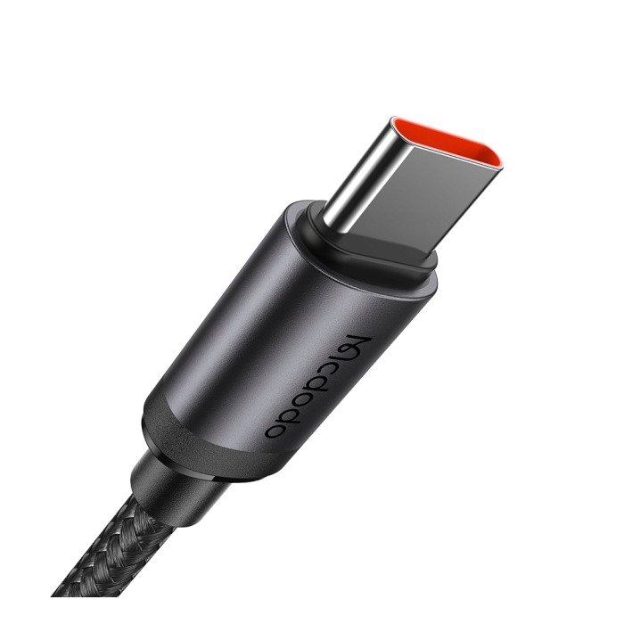 Mcdodo CA-4410 – USB-C connector with LED charging light close-up