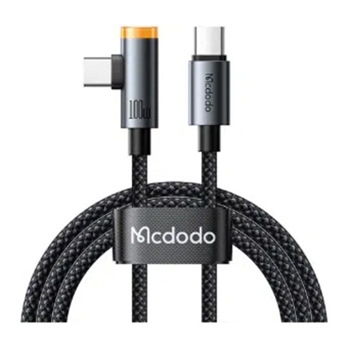 Mcdodo CA-5870 – right-angle USB-C cable full view