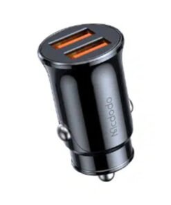 Mcdodo CC-6602 – compact black body front view