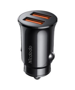 Mcdodo CC-6602 – 12W dual USB car charger in black