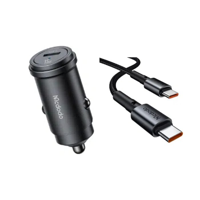 Mcdodo CC-7496 – 45W car charger with USB-C cable kit