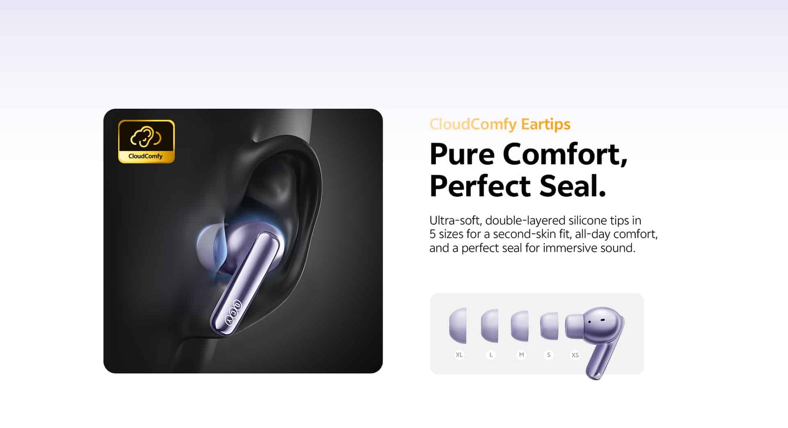 QCY MeloBuds N70i Lite ANC Earbuds
